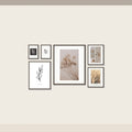 Gallery Wall Set No. 1 — 6 Botanical Prints, Instant Digital Download